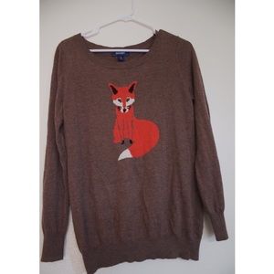 *Old Navy* Fox sweater